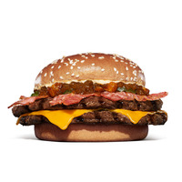 バーガーキング、特製スモークベーコンソースを使用した大型バーガーが登場！17日より販売開始 画像