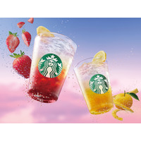 スターバックス、「チラックス ソーダ」ストロベリーが果肉増量して復活！ゆずシトラスも同時に再登場 画像