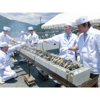 京都・嵐山で1日400匹限定の炭火焼き若鮎を試食！「嵐山若鮎祭2026」6月13日・14日開催 画像