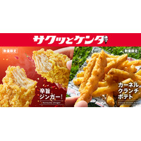 KFC、スパイシーな新作「辛旨ジンガー」6月3日より発売！人気のザクザクポテトも復活 画像