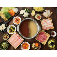 しゃぶしゃぶ温野菜、15日より韓国フェア開催！韓国鍋「海鮮チゲ鍋」「コムタン鍋」が登場 画像