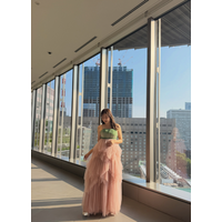 菊地亜美、自身がときめいたドレス姿を公開　ファン「似合いすぎてる、綺麗すぎ！」 画像