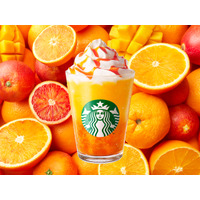 スターバックス、オレンジ＆マンゴーの新作フラペチーノを22日より発売！ 画像
