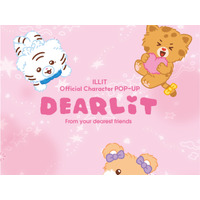 ILLIT、公式キャラ「DEARLIT」ポップアップストア開催！HYBE本社に“おとぎ話のような世界観”を再現 画像