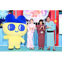 ゆうちゃみ＆エバースが浴衣姿で登場！ゆうちゃみが史上最小の「たまごっち」に大興奮 画像