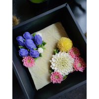 秋の草花をあんクリームで表現！フラワーケーキ「花暦〈秋〉」14日より発売 画像