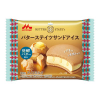 森永乳業、バターステイツ監修のサンドアイスを13日発売！ 画像
