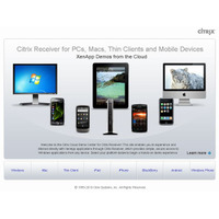 シトリックス、「Citrix Receiver for iPad」提供開始 ～ XenDesktopなどでiPadを仮想オフィス化 画像