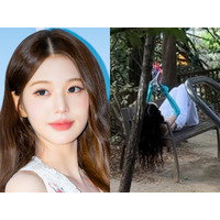 「え、何してるの」IVE・ウォニョンが公園に?!運動器具を使いこなす“予想外”の姿が話題 画像