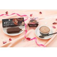 セブン‐イレブン、4層仕立ての濃厚チョコアイス発売　MOW初のソース充填も 画像