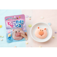 セブン‐イレブン、触って楽しむ豚型マシュマロ「むにむにマシュ」を先行発売 画像