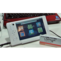 【Interop 2010（Vol.2）：動画】NEC、Android搭載タブレット「LifeTouch」を参考出展 画像