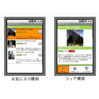 楽天トラベル、Androidアプリに！ 画像