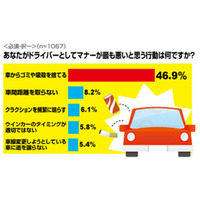 絶対に乗りたくないドライバーの車1位は？……運転に関する意識調査 画像