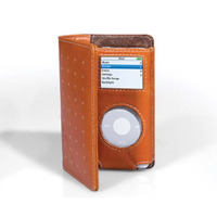iPod nano用の本革製2つ折りケース 画像