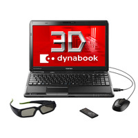 東芝、2Dから3Dへの変換機能付き3D対応など「dynabook」のA4ノートを3機種 画像