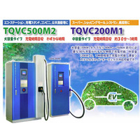 【iEXPO2010（Vo.5）】電気自動車用50kW急速充電器の新製品！省スペースかつ導入コストを抑制 画像