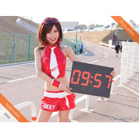 セクシー美女だらけ!?　鈴鹿8耐レースクイーンを「サーキット時計」でチェック 画像