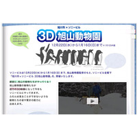 旭山動物園を大画面3Dで楽しむ！ 画像