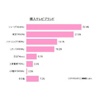 2010年テレビ商戦、購入ブランドのトップは？……MMD調べ 画像