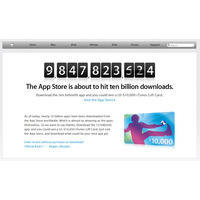 App Storeのアプリ100億ダウンロード間近……米アップルがカウントダウン開始 画像