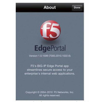 F5、iPhone／iPad専用のBIG-IP Edgeクライアントソフトを提供 画像