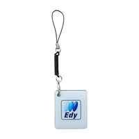 スマートフォンやケータイに付けられる電子マネー「Edy」ストラップ 画像