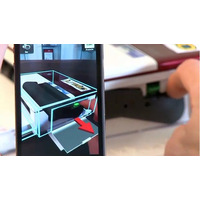 【MWC 2011（Vol.5）】デジタル機器の使用説明をARで表示……metaioのAR 3Dオブジェクトトラッキング 画像
