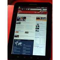 【MWC 2011（Vol.45）】Opera Mobile、GALAXY Tab上での操作デモを公開 画像