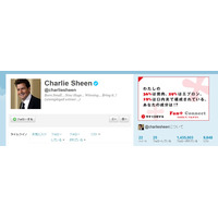 Twitterのフォロワー数でチャーリー・シーンがギネス記録 画像