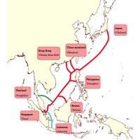 NEC、日本と東南アジア諸国を結ぶ大型海底ケーブルプロジェクト「SJC」を受注 画像