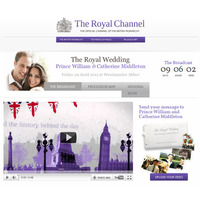 英ウィリアム王子のロイヤルウェディング、YouTubeで明日配信 画像