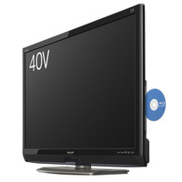 シャープ、大容量BDXL対応Blu-ray搭載/外付けHDD対応の液晶テレビ「LED AQUOS」 画像