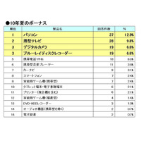 夏ボーナスで駆け込み地デジ化対策とスマートフォン導入？……ITデジタル家電購入意向調査 画像