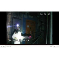 【地震】東電、9日実施の3号機建屋内の線量調査の映像を公開 画像
