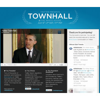 ホワイトハウス初のTwitterミーティング「Town Hall」、事前分析で政治ツイートの傾向が明らかに 画像