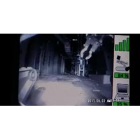 東電、屋内最高レベルの放射線計測エリアの映像を公開 画像