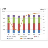 2011年国内ITサービス市場、震災の影響は一時的で成長率「マイナス2.1％」……ガートナー予測 画像