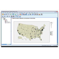 日本IBM、統計解析ソフト「IBM SPSS Statistics」にマップ表示機能を追加 画像