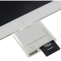 iPad、iPad 2用コネクションキット……SDカードリーダー、USBポートの増設に 画像