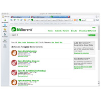 BitTorrentやウィジェットを搭載した「Opera 9」の正式版がリリース 画像