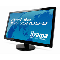 「iiyama」ブランドでVAパネルと白色LEDバックライト採用のフルHD液晶ディスプレイ……27・24型 画像