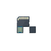 バッファロー、USB 2.0ポートに直接装着してデータ転送が可能なSDメモリーカード 画像