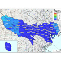 文科省、東京・神奈川の放射線量マップ公開！ 画像