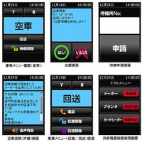 SBMスマホを利用したタクシー向け配車管理システム 「SMART」、本格導入がスタート 画像