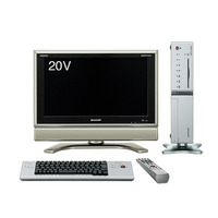 シャープ、パソコンテレビ「インターネットAQUOS」に20型液晶テレビセットモデルを追加 画像