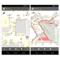 グーグル、建物の構内図が見られる「インドアGoogleマップ」公開……都内駅、デパートなど100施設以上 画像