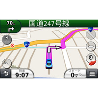 【GARMIN nuvi 3770Vインプレ 後編】好評のシンプルUIは改良され使い勝手アップ 画像