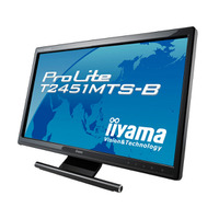 「iiyama」ブランドでマルチタッチ機能対応の23.6型フルHD液晶ディスプレイ 画像