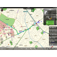 【MapFan for iPhone Ver.1.5 写真蔵】ローカル電子地図としても使えるiPadナビゲーション  画像